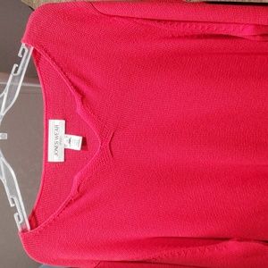 Jones Wear Sport Cardinal Red Long Sleeve Sweater Size 3X